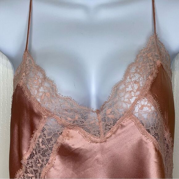 Victoria’s Secret Lightweight Camisole Top Dusty Rose Pink Adjustable Strap XL - Picture 3 of 16